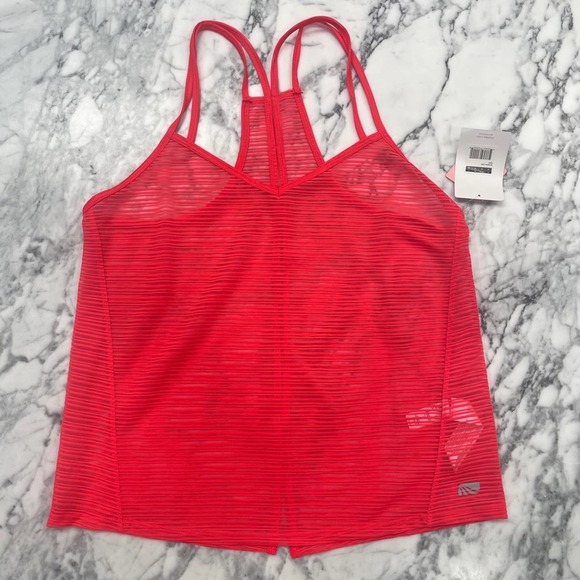 Marika Activewear Mesh Tank in Poppy Size Medium - Picture 1 of 9